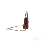 Chanel Nano Kelly Burgundy