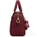 Coach Bag | Mini Sierra Satchel – Maroon – Wine Signature
