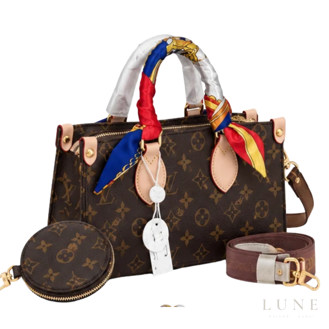 Louis Vuitton OnTheGo Bag – Brown