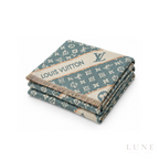 Louis Vuitton Monogram Denim Shawl Pearl – Grey