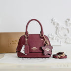 Coach Bag | Mini Sierra Satchel – Maroon – Wine Signature