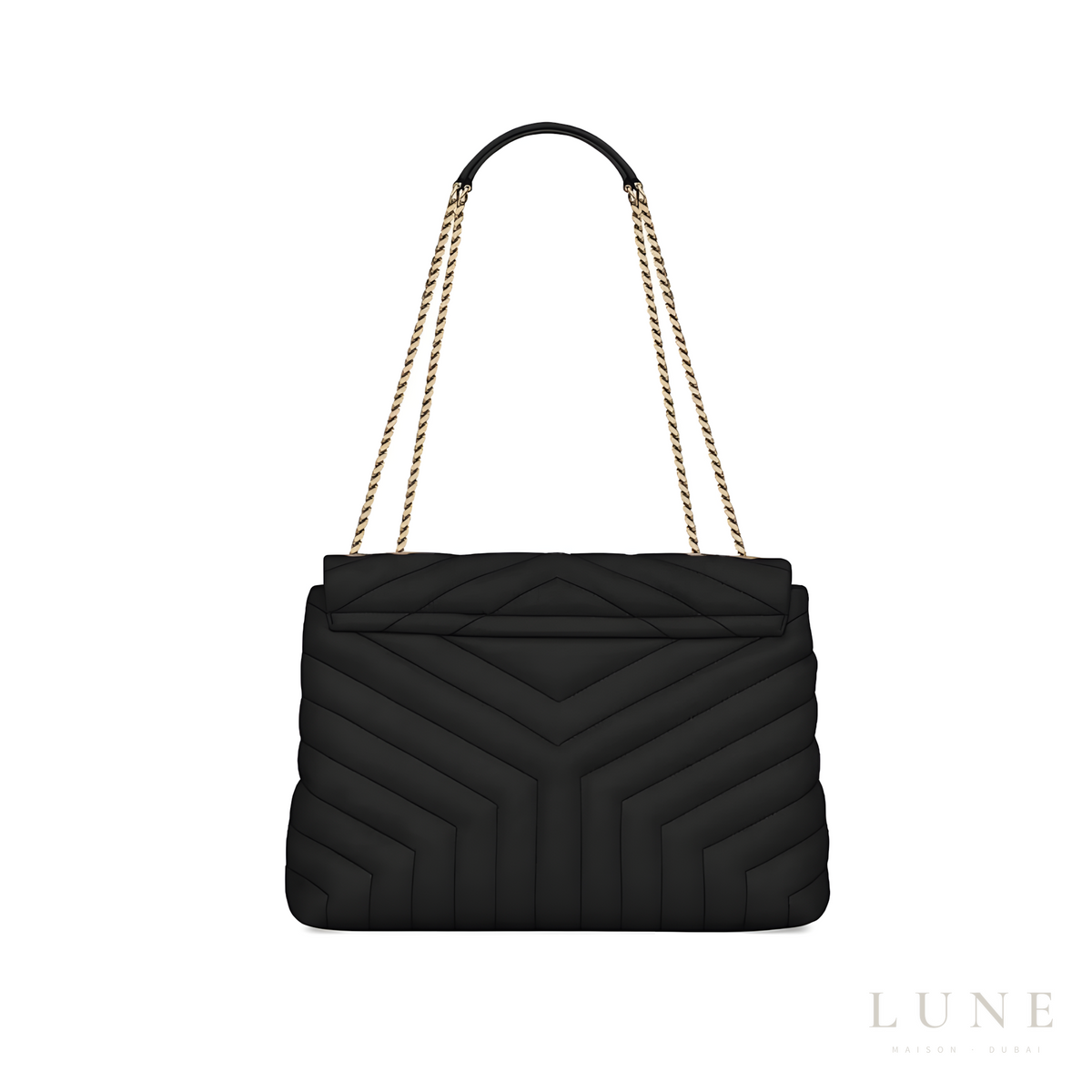 Saint Laurent Loulou Black Golden