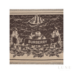 Burberry | Scarf Stormy Knight Dark Brown - View 1