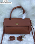 Chanel Bag | Urban Essentials Small Shopping Bag (East-West Baguette Tote) – Caramel (Brown – Tan grained calfskin leather with gold-tone hardware)