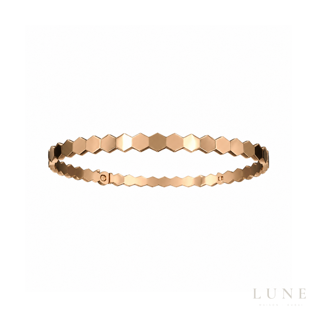 Chaumet Honeycomb Rose Gold Set