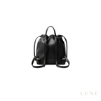 Fendi Black Ff Clasp Drawstring Backpack