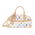Louis Vuitton X Takashi Murakami East West Bag - White Multicolour