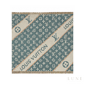 Louis Vuitton Monogram Denim Shawl Pearl – Grey