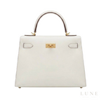Hermès Kelly Sellier Bag – White - View 2
