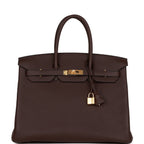 Hermès Birkin 35 Rouge Sellier Clemence