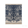 Burberry | Shawl Knight Cashmere Navy Blue - View 1