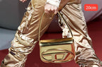 Diesel 1DR Leather Shoulder Bag – Gold - View 5