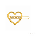 Dior Hairclip Heart Jewelry – Gold