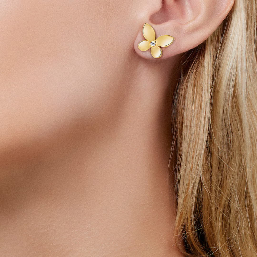 Graff Butterfly Earrings – Gold