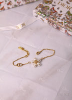 Dior Dioliviera Bloom Pearl Bracelet – Gold