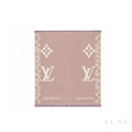 Louis Vuitton Monogram Beige Rose Scarf