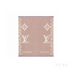Louis Vuitton Monogram Beige Rose Scarf