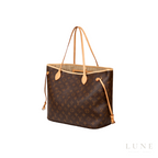 Louis Vuitton Neverfull Tote Brown Hand Bag