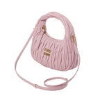 Miu Wander Matelassé Tote Bag Pink