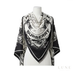 Burberry | Scarf Equestrian Knight White - View 3