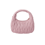Miu Wander Matelassé Tote Bag Pink