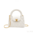 Chanel Kelly Nano Calfskin White