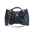Chanel Bow Bag Black Lambskin