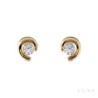 Dior Crystal Rocks Earrings – Gold