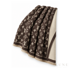 Louis Vuitton Classic Chocolate Scarf – Brown