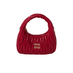 Miu Wander Matelassé Tote Bag