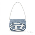 Diesel 1DR Shoulder Bag – Light Blue Denim - View 1