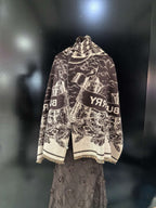 Burberry | Scarf Stormy Knight Dark Brown - View 5