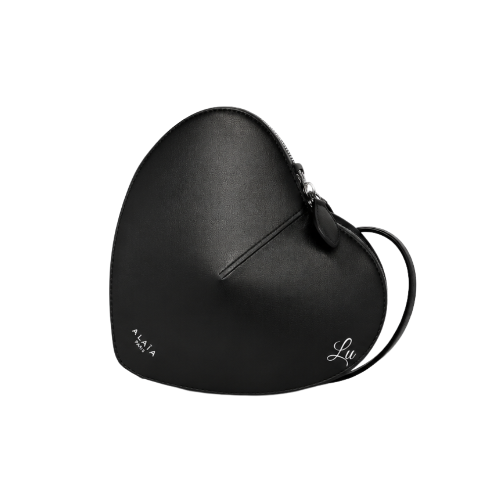 Alaïa Le Cœur Calfskin Bag – Black