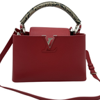 Louis Vuitton Capucines Red Taurillon