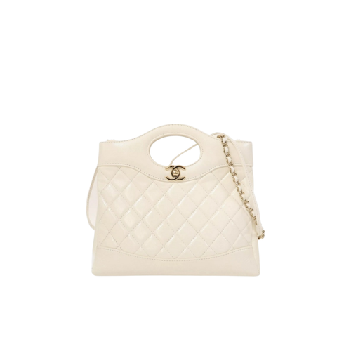 Chanel 31 White LambSkin Bag