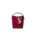 Saint Laurent Le 37 Mini Leather Bucket Bag