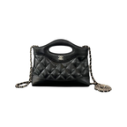 Chanel 31 Black LambSkin Bag
