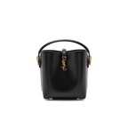 Saint Laurent Le 37 Mini Leather Bucket Bag