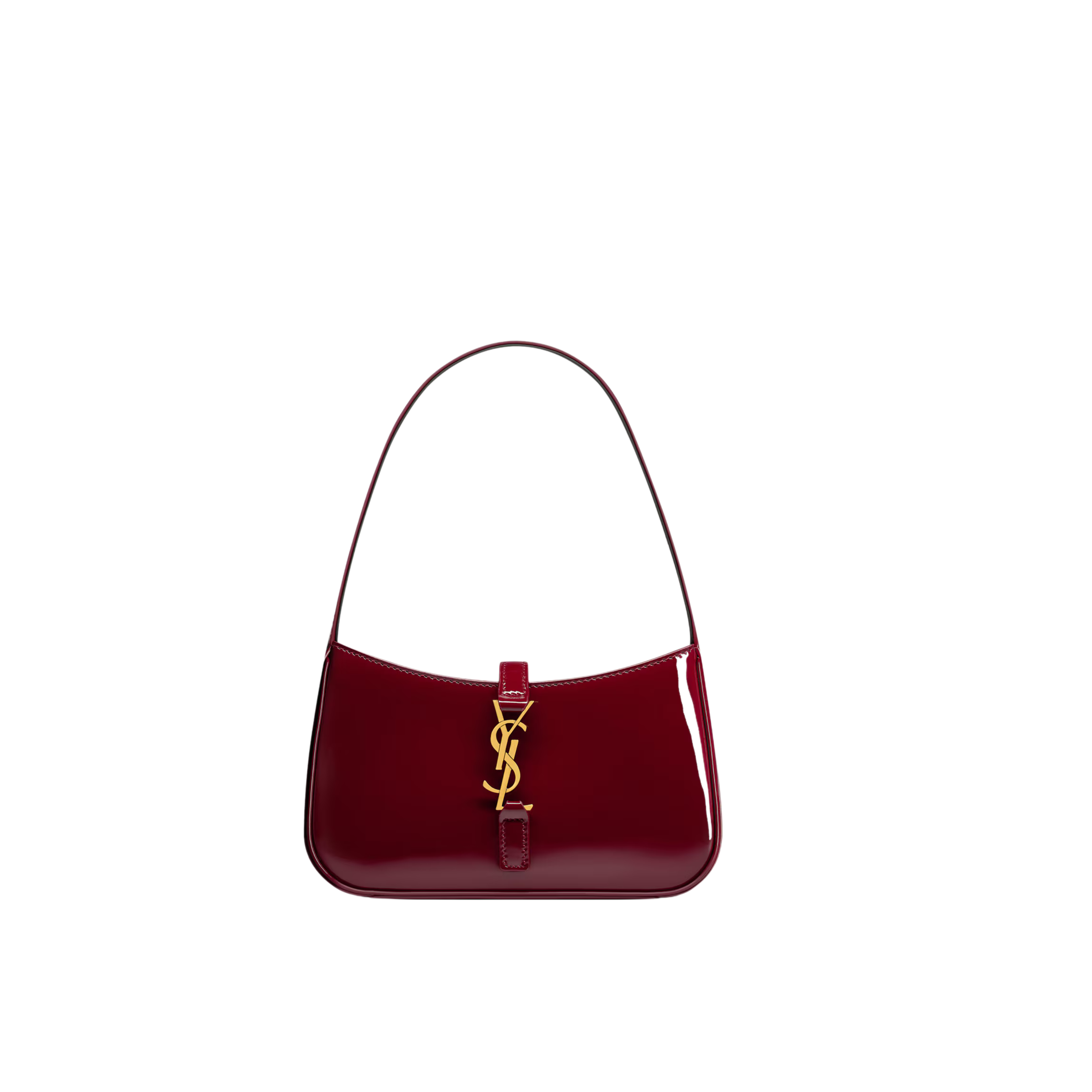 Saint Laurent | mini LE 5 À 7 in patent leather