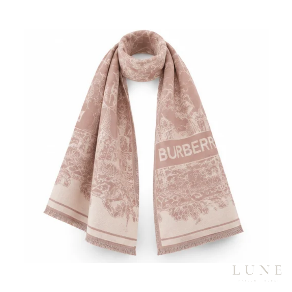Burberry | Oak Leaf Dusty Pink - View 3