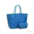 Goyard Saint Louis Tote Bag – Sky Blue - View 1