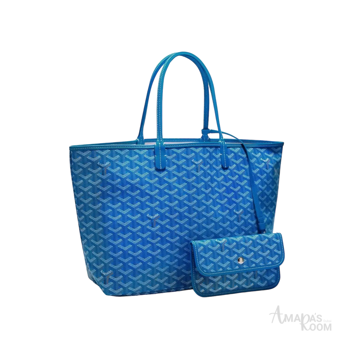 Goyard Saint Louis Tote Bag – Sky Blue - View 1