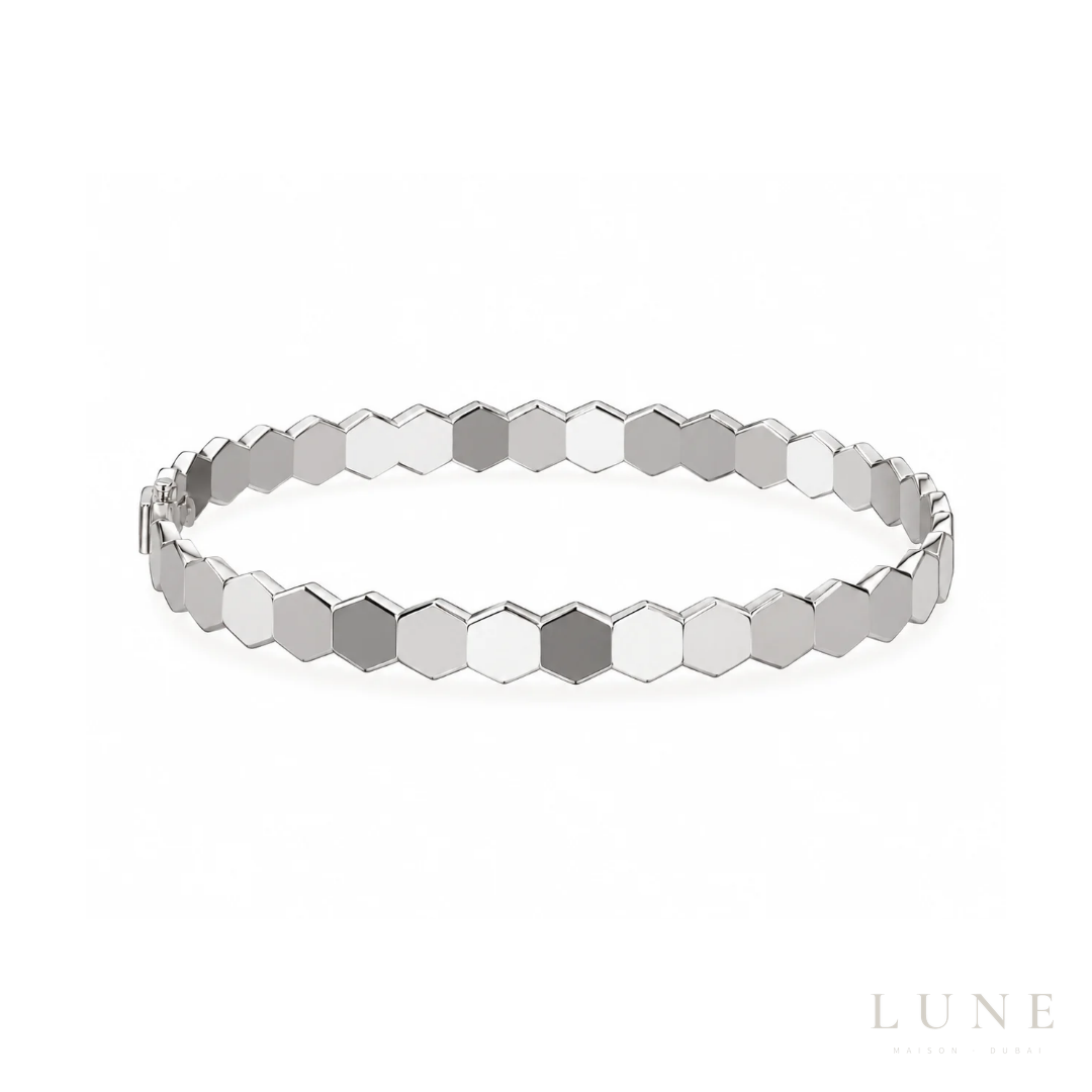 Chaumet Bee De Chaumet Honetcomb White Gold Set