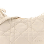 Dior D-Dream Bag – Latte White Macrocannage - View 5
