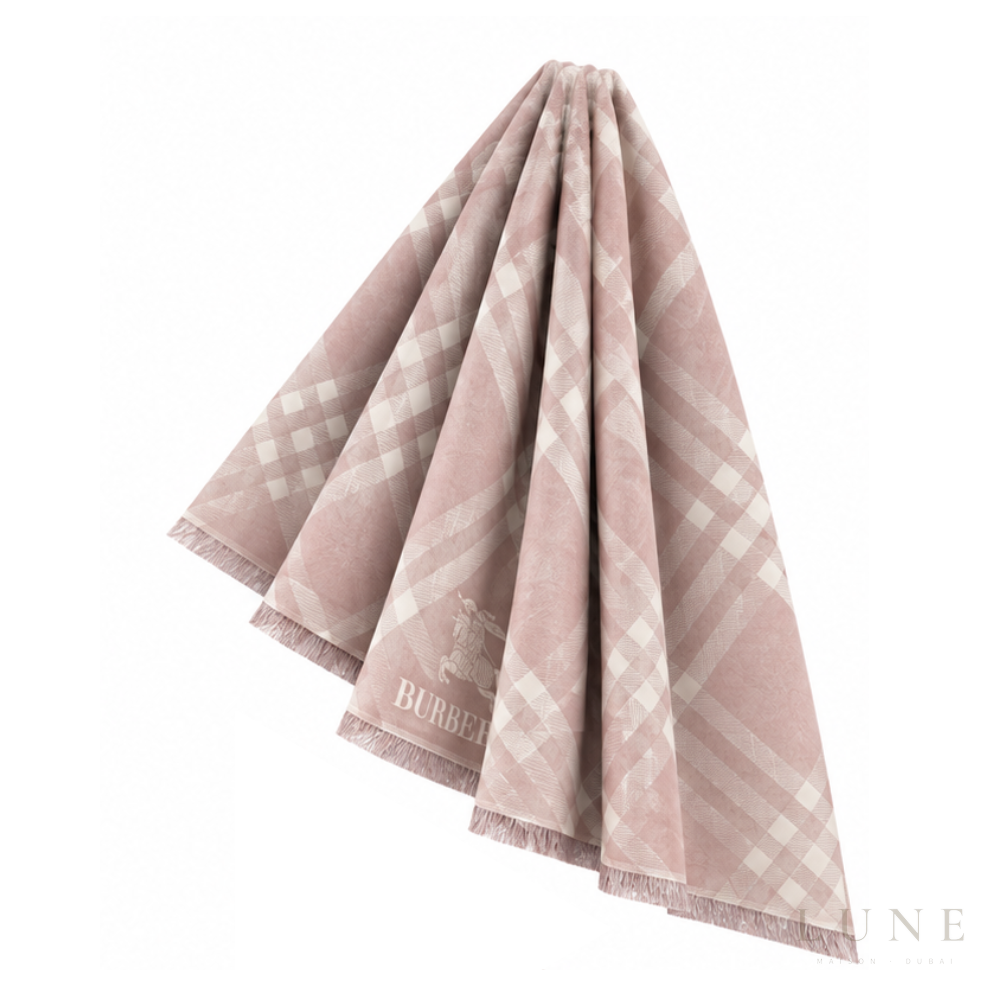 Burberry | Scarf Vintage Check Dusty Pink - View 2