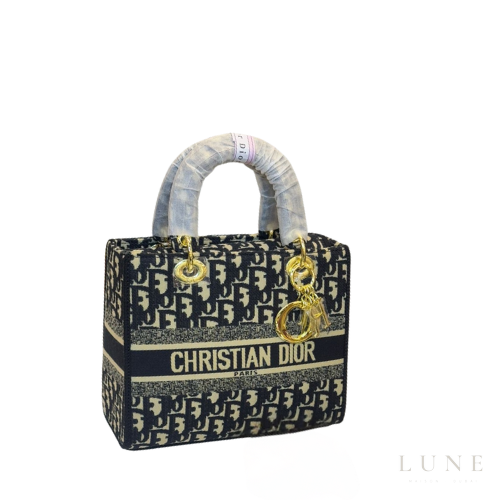 Dior Lady Leather Bag Black