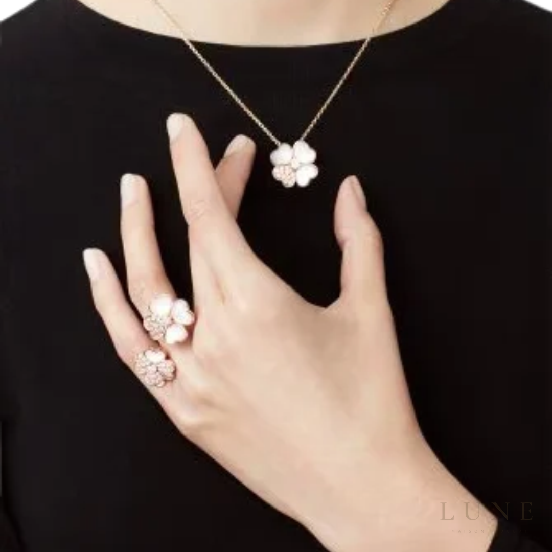 Van Cleef & Arpels Cosmos Diamond Set