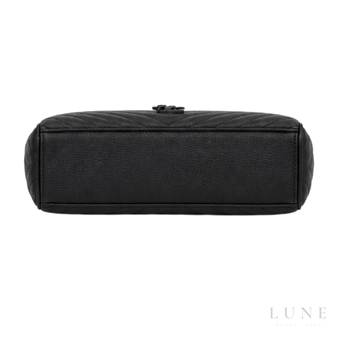 Saint Laurent College Medium Chain Bag – Black