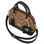 Coach Bag | Mini Sierra Satchel – Brown – Black