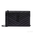 Saint Laurent Cassandre Envelope Chain